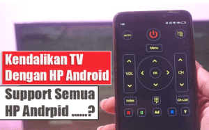 Cara Merubah HP ANDROID Jadi REMOT TV