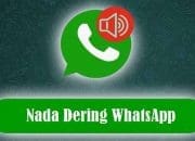 Cara membuat sendiri nada dering pesan whatsapp