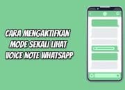 Cara Kirim Pesan Suara Sekali Dilihat Di WhatsApp