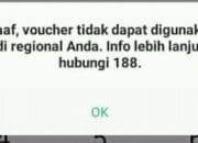 Solusi Mengatasi Voucher Telkomsel Tidak Dapat Digunakan Di Regional Anda