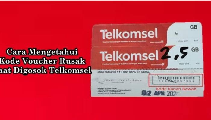 3 Cara Mengetahui Kode Voucher Telkomsel Yang Rusak Saat Digosok