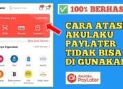 PayLater Akulaku Mogok? Limit Ada Tapi Gak Bisa Digunakan! Ini Solusinya!