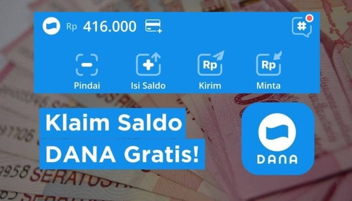 SELAMAT Rp400.000 Langsung Cair, Klaim Saldo DANA Gratis di Sini