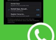 Cara Hide atau Menyembunyikan Story Status WhattsApp