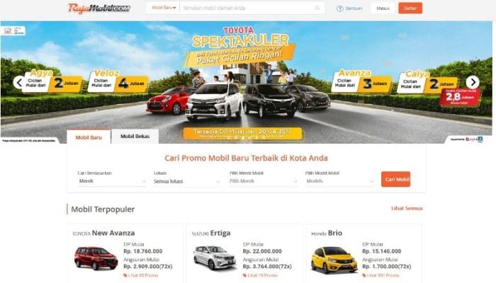 10 Situs Jual Beli Mobil Online Terpercaya di Indonesia