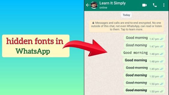 Tulisan dan Font di WhatsApp: Trik untuk Membuat Pesan Kamu Menarik