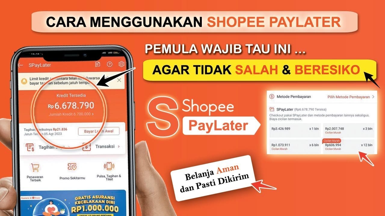 Cara Belanja di Shopee Menggunakan Spaylater dengan Mudah