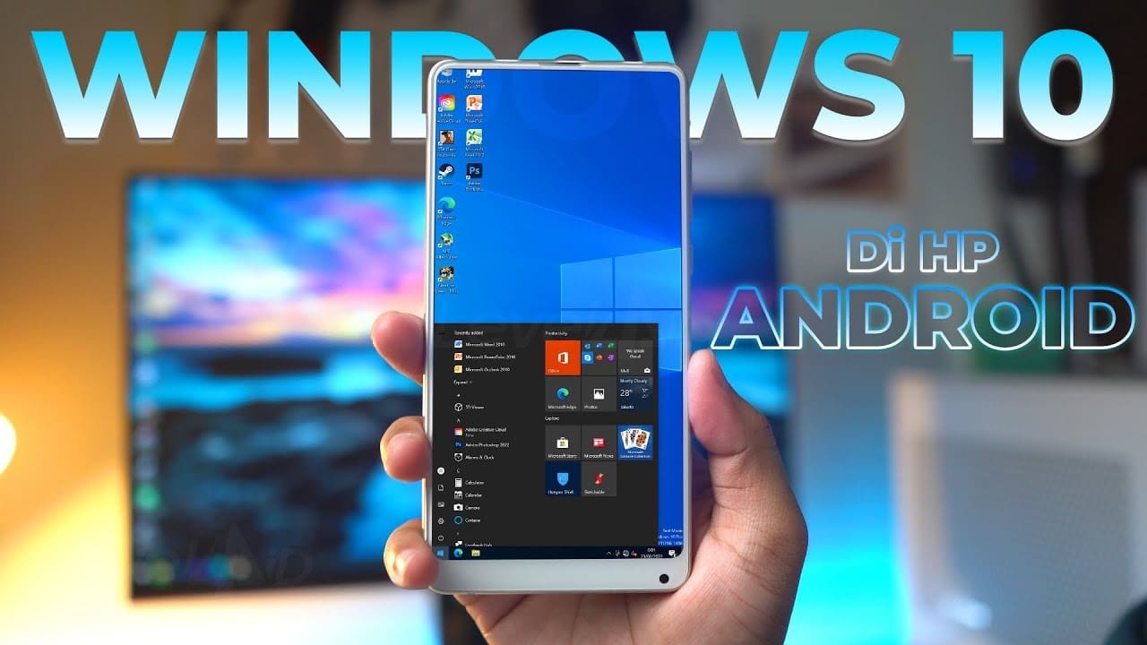 Cara Install Windows 10 di HP Android dengan Mudah