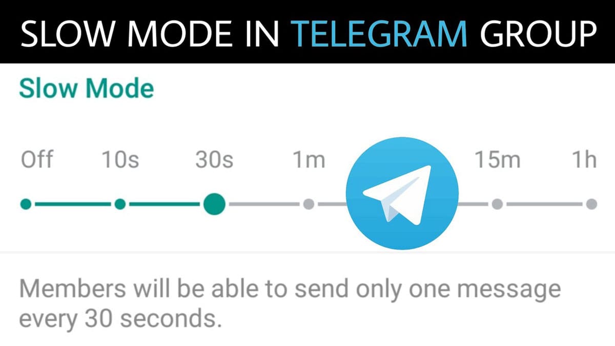 Cara Mengaktifkan Slow Mode Telegram untuk Memberi jeda Pada Pesan di Grup