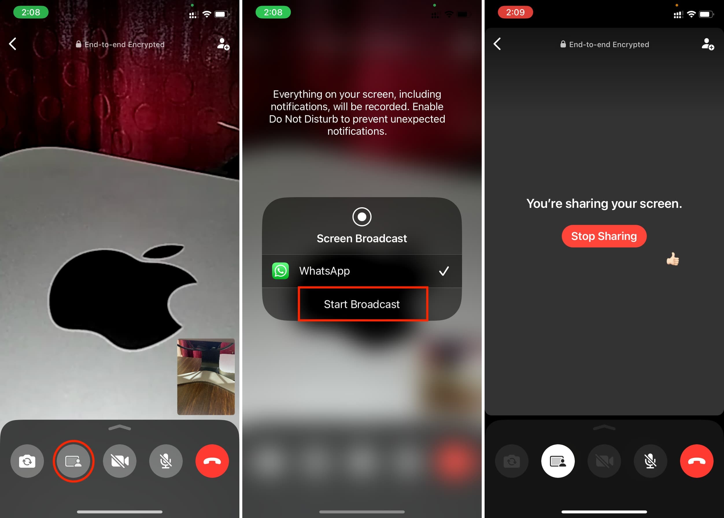 Mudah Dan Praktis! Begini Cara Share Screen WA Pada iPhone