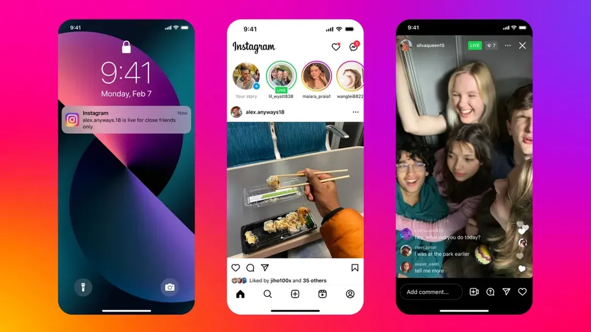 Sekarang Instagram Bisa Live Khusus Close Friends