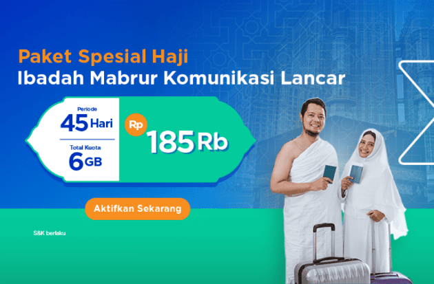 Pengguna XL, Segini Harga dan Cara Mengaktifkan Paket Internet Haji saat Berada di Tanah Suci