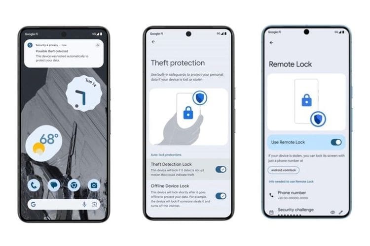 Terbaru Google Mulai Sebar Fitur Anti-maling Di HP Android