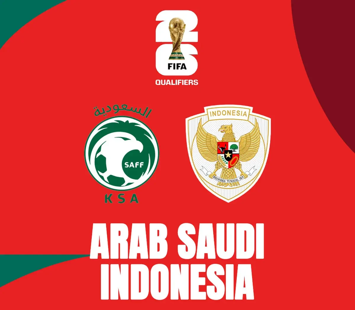 Live Jadwal Siaran Langsung Timnas Indonesia vs Arab Saudi di RCTI, Jam 01.00 WIB, Bisa Nonton Lewat HP