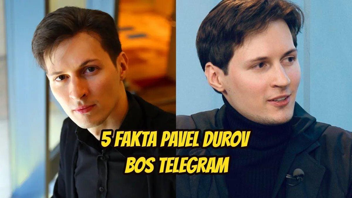 5 Fakta Pavel Durov CEO Telegram, Punya 100 Anak Kandung, Hartanya Rp239 Triliun