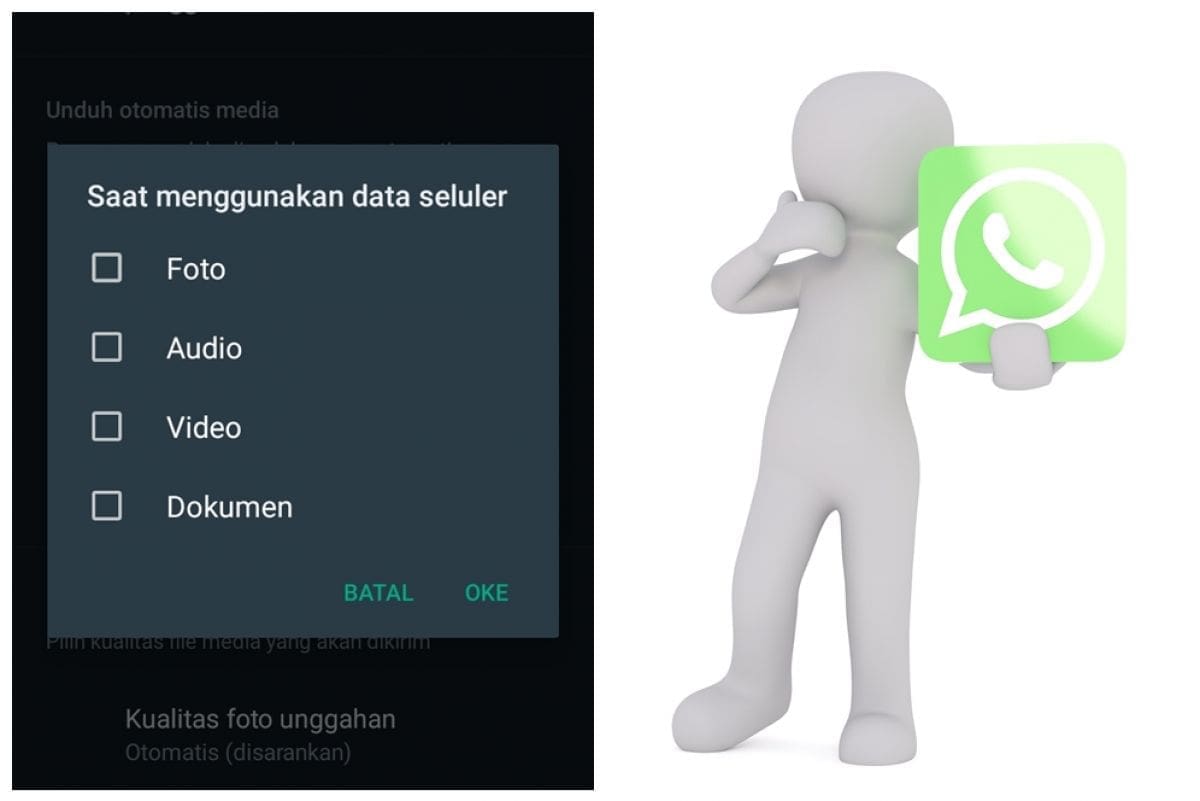 Memori Internal Terus Menipis? Begini Tips Menonaktifkan Auto Download Media Di WhatsApp!