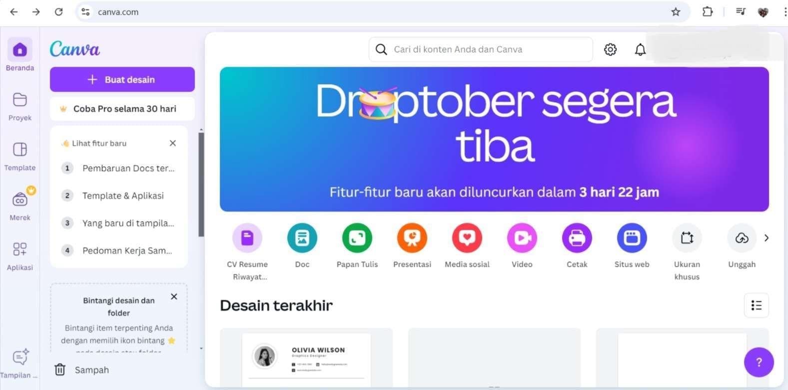 Canva Meluncurkan Inovasi Terbaru di Droptober 2024: Desain yang Mengubah Cara Kerja
