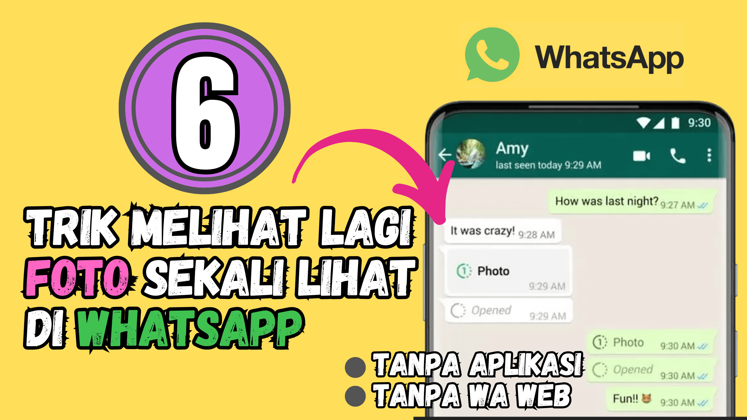 6 Cara Melihat kembali Foto Sekali Lihat di Whatsapp