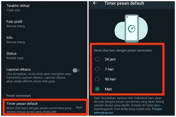 Tips Mengaktifkan Fitur Hapus Otomatis Chat di WhatsApp UPDATE 2026