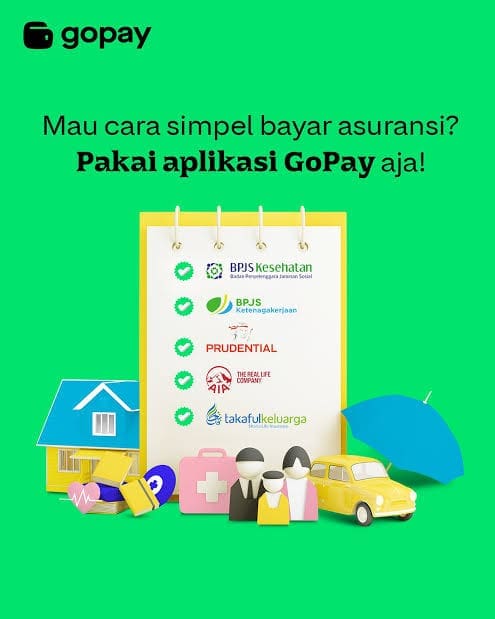 GoPay Menghadirkan Fitur Asuransi Yang Bisa Kamu Beli Dengan Gampang