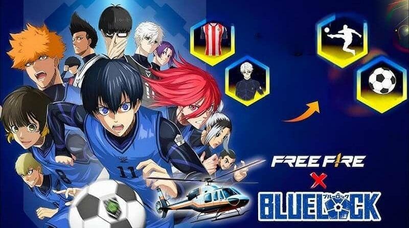 Free Fire – Anime Blue Lock Kolaborasi, Tawarkan Berbagai Skin Karakter Menarik