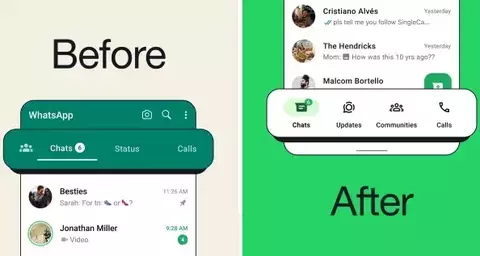 Cara Mengganti Daftar Kategori pada Bilah Chat WhatsApp