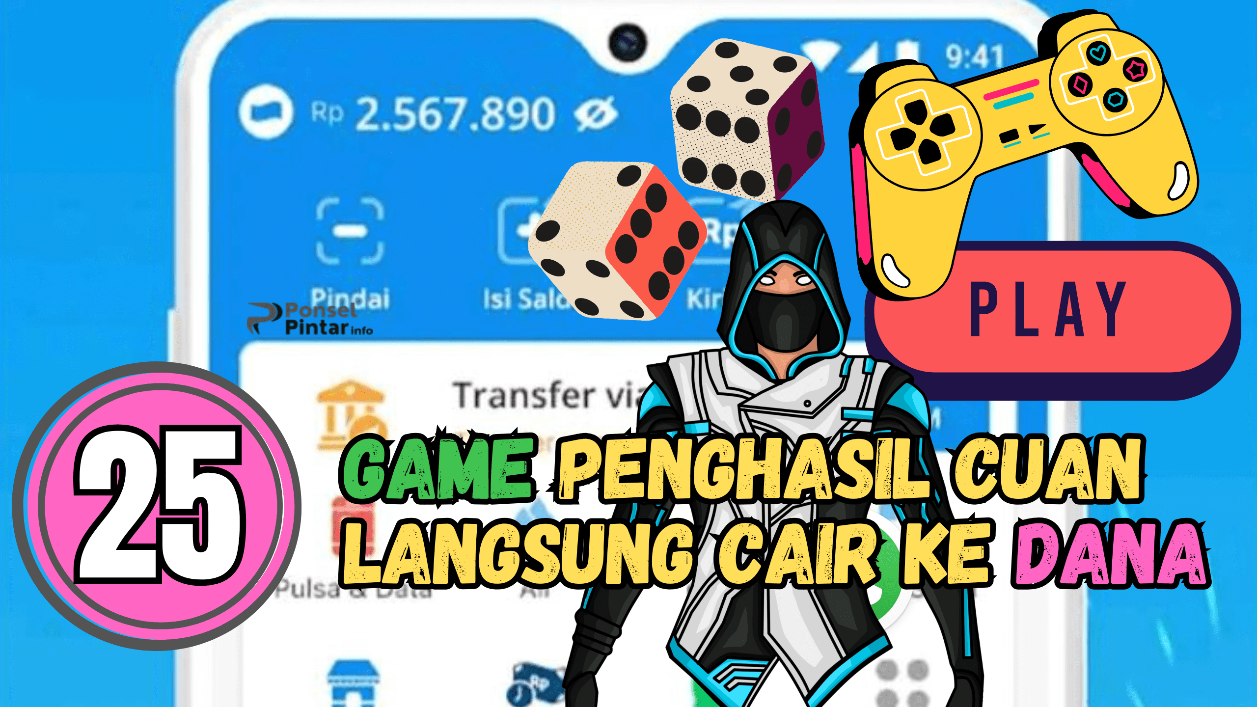 25 Game Cuan Langsung Cair ke DANA