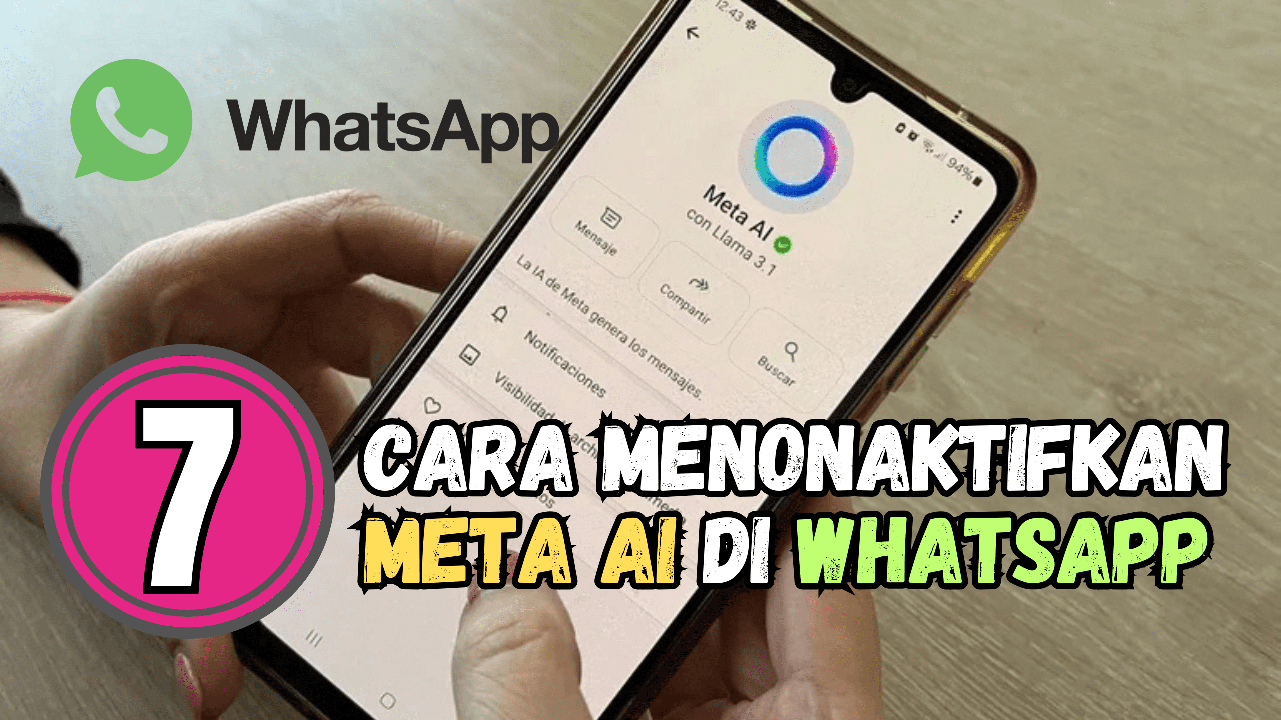 7 Cara Menonaktifkan Meta AI di Whatsapp