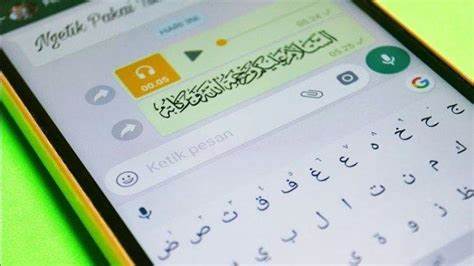 2 Cara Mudah Membuat Gaya Tulisan Arab di WhatsApp