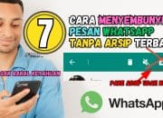 7 Cara Menyembunyikan Chat WhatsApp Tanpa Arsip Terbaru