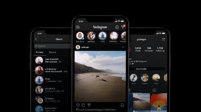 Gak Perlu Khawatir Mata Sakit! Begini Tips Mudah Nyalakan Dark Mode Instagram!