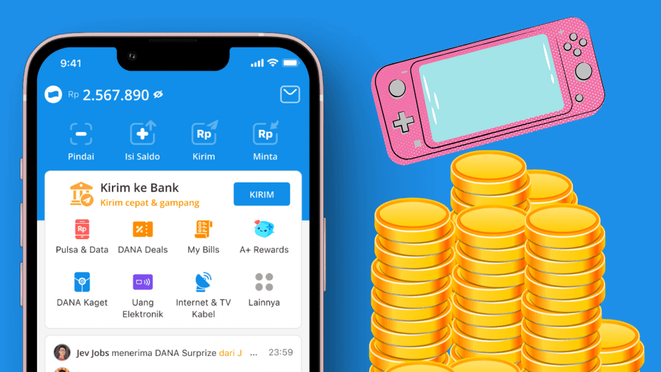 Raih Saldo DANA Gratis Mulai Rp75 Ribu dengan Main Game Penghasil Uang Terbaru 2026