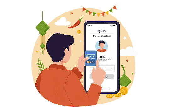 Tinggalin Cara Lama, Begini Cara Mudah Bagikan THR Lewat QRIS