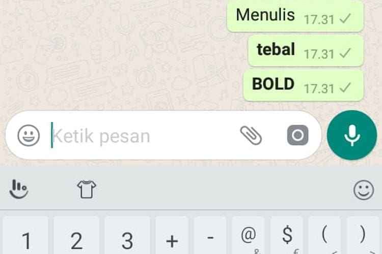 3 Cara Simple Buat Bikin Tulisan Keren Di Whatsapp: Chatingan Jadi Seru!