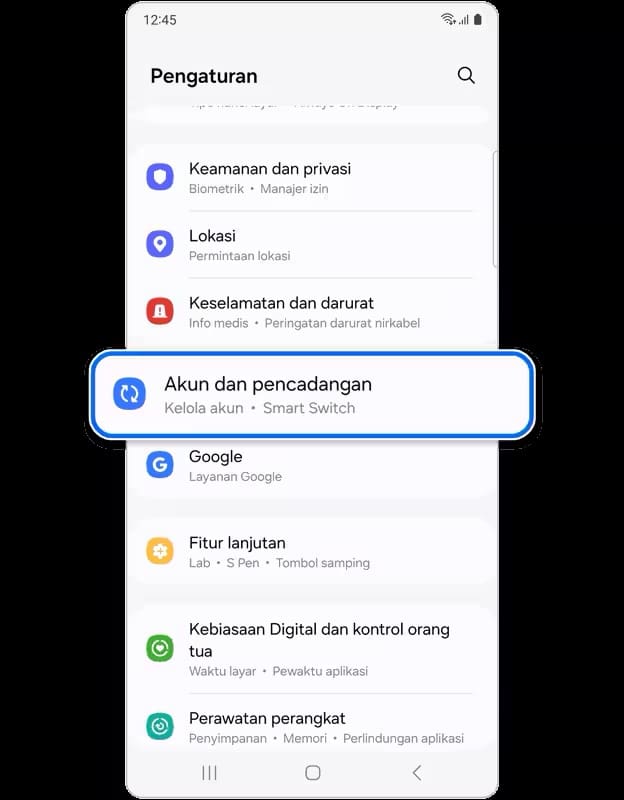 Tanpa Tambahan Aplikasi! Ini Tips Mencadangkan File Lewat Samsung Account!