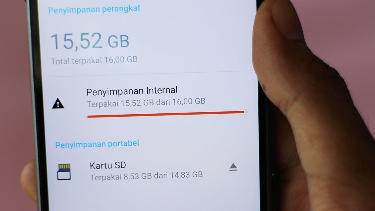 Gak Perlu Hapus File! Atasi HP Yang Full Dengan Cara Ini!