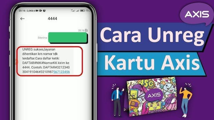 2 Cara Unreg Kartu AXIS yang Hilang atau Ingin Dihapus