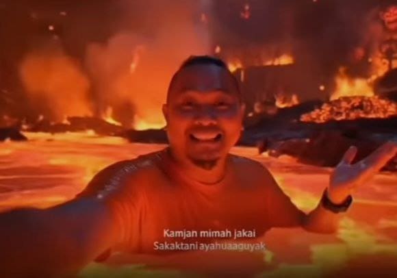 Heboh! Konten Kreator Buat Video Mandi di Neraka