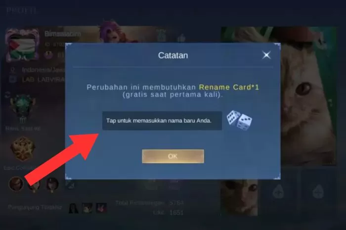 Cara Gampang Ganti Nama Akun Mobile Legends Biar Makin Keren!