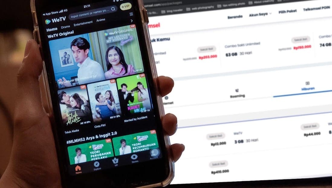 Cara Mengaktifkan WeTV Telkomsel untuk Pecinta Streaming