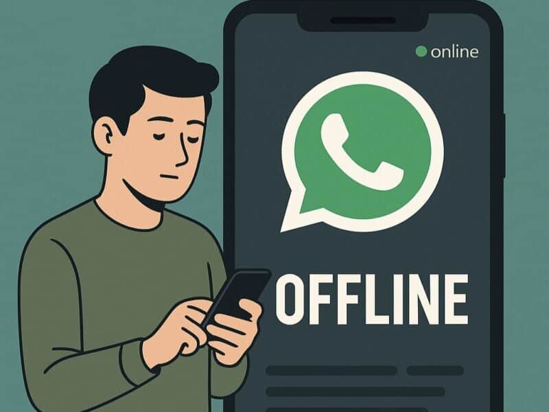 Gampang Banget! Begini Cara Biar Kamu Terlihat Offline di WhatsApp Padahal Lagi Online