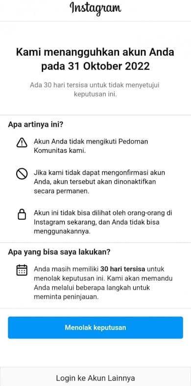 Melakukan Pelanggaran Instagram? Ini 2 Trik Mudah Untuk Banding Akun Instagram Kamu Yang Terblokir!