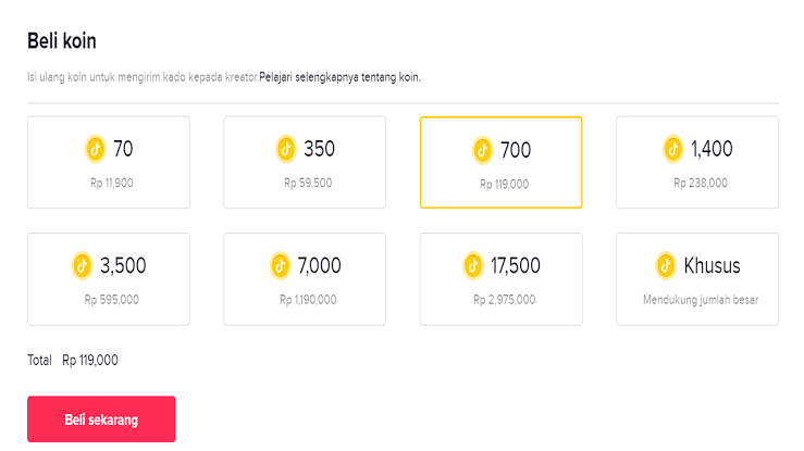 Tips Top Up Koin TikTok Dari Aplikasi Hingga Lewat Website!