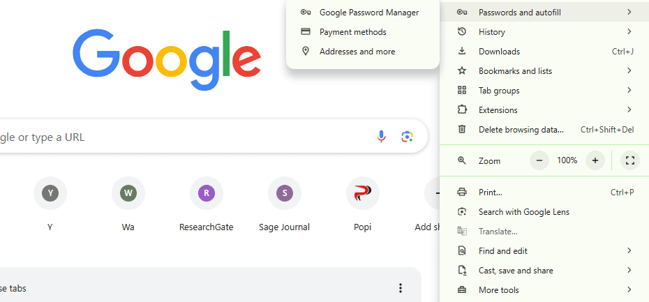 Cara Hapus Riwayat Password yang Tersimpan di Google Chrome