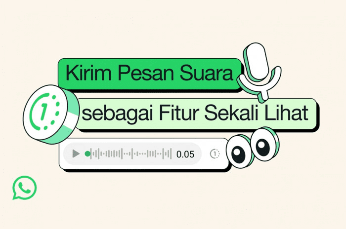 Biar Chat Makin Aman, Ini Cara Kirim Pesan Suara WhatsApp yang Bisa Menghilang Otomatis