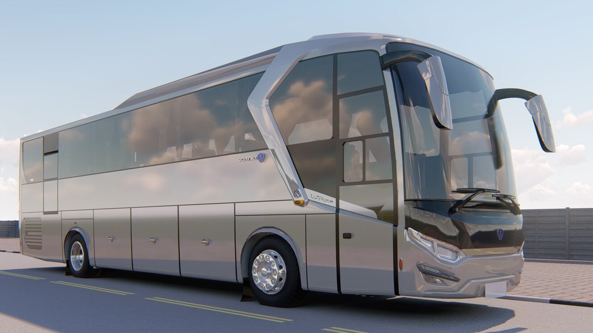 Wajib Coba! MOD Bussid Bus Laksana SR1, Sensasi Nyetir Bus Mewah yang Nggak Main-Main!