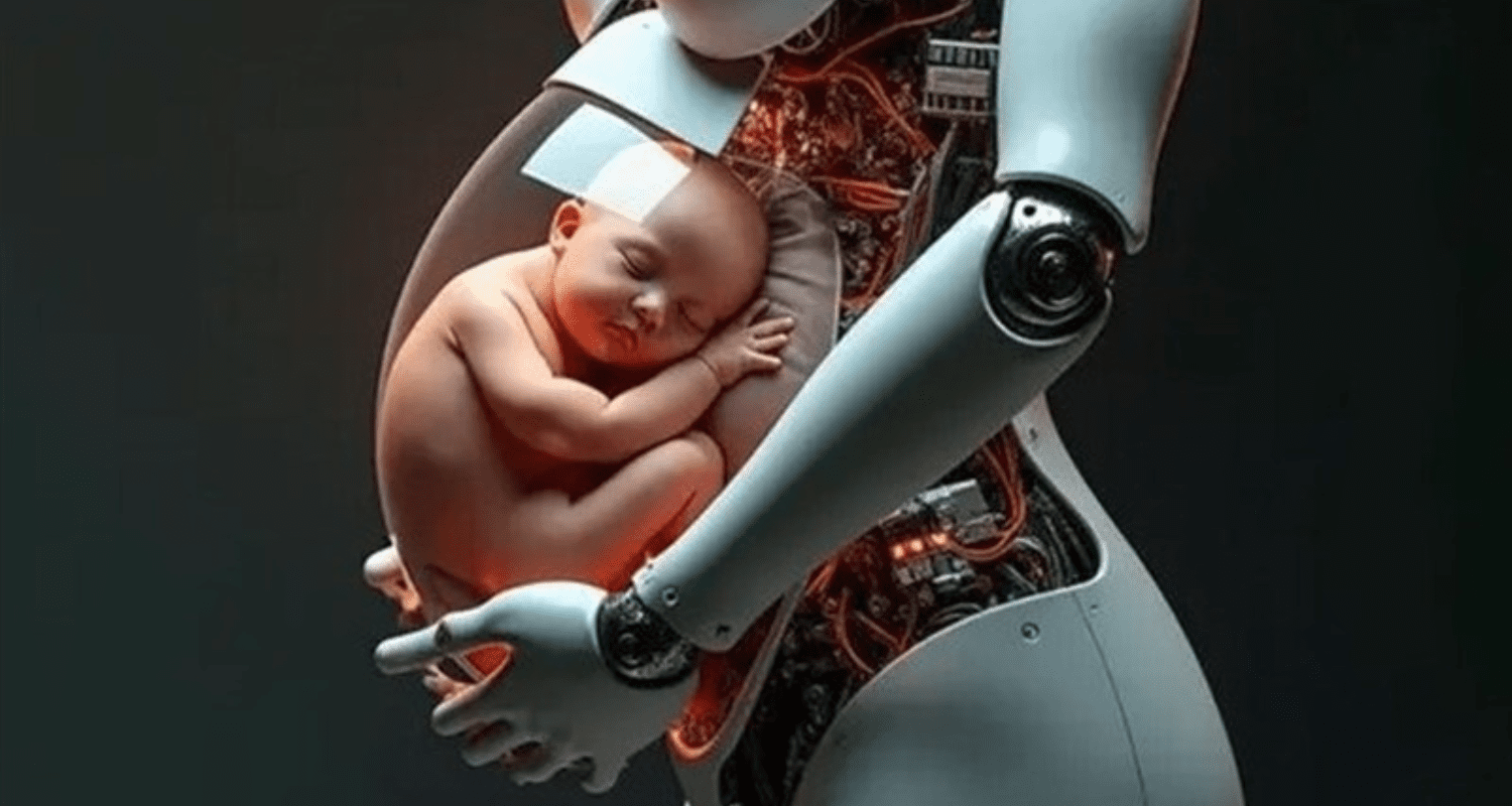 Robot Asal China Bisa Mengandung Bayi