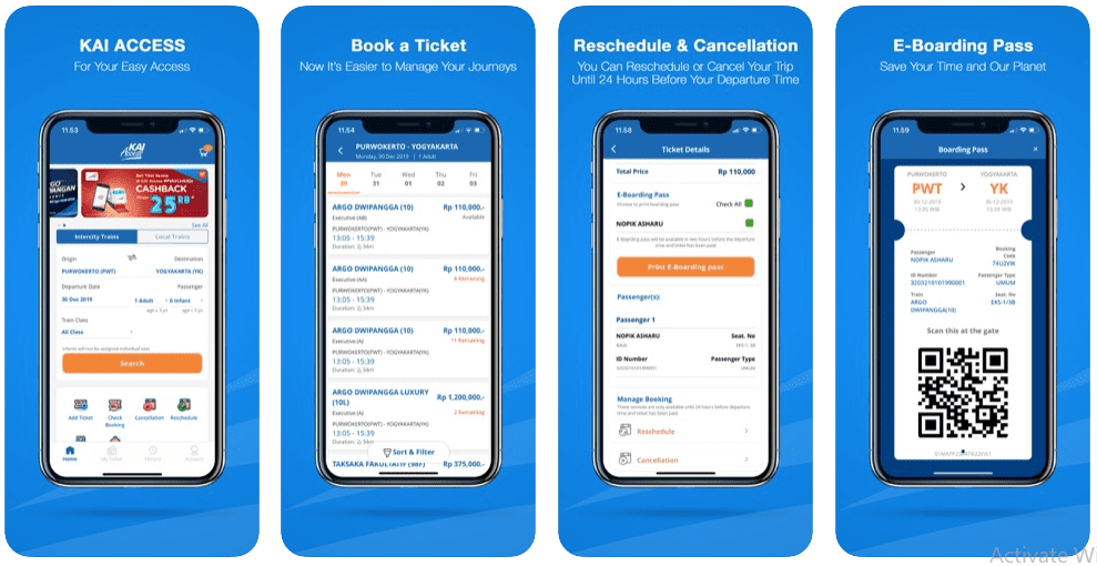 Anti Ribet, Begini Cara Mudah Pesan Tiket Kereta Lewat HP
