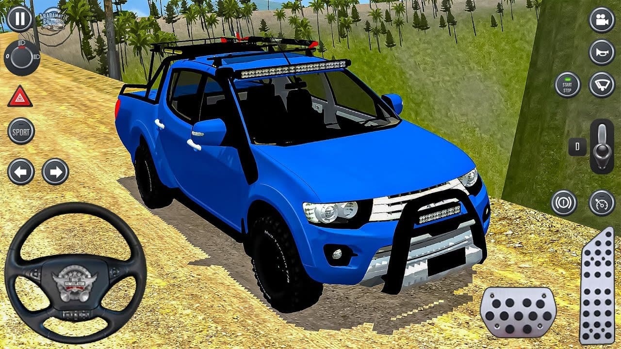 Gaspol Bareng! Serunya Pakai Mod Mobil Strada Triton di Bussid