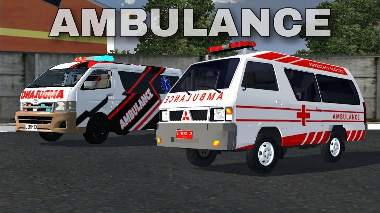 Rasain Serunya Jadi Petugas Medis di Jalanan, Ini Deretan Mod Ambulans BUSSID Paling Keren!
